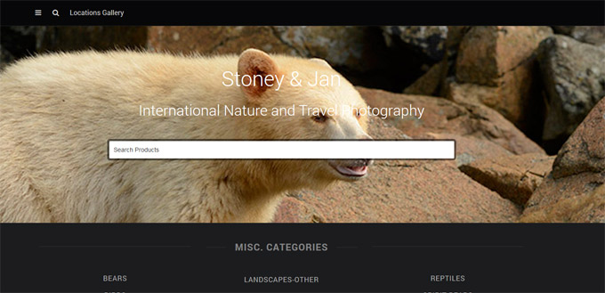 Stoney & Jan Site Design